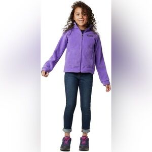 Columbia Girls Lavender Fleece Jacket